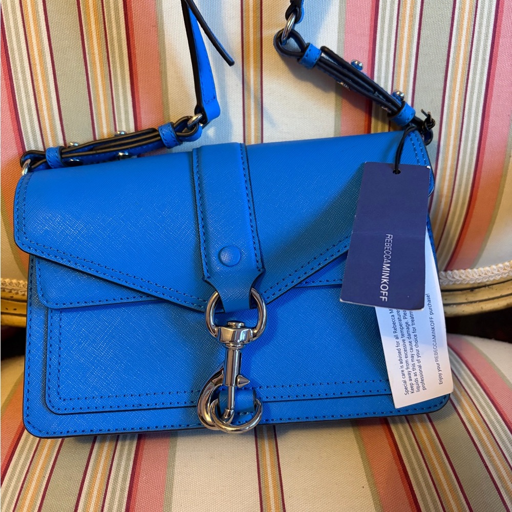 Rebecca Minkoff Hudson Moto Mini NWT - Saffiano Leather - Picture 2 of 6